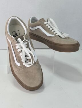 Vans Old Skool Unisex Suede Canvas Low-Top Skate Sneakers Men's 8 Women's 9.5